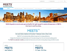 Tablet Screenshot of meetscoalition.org